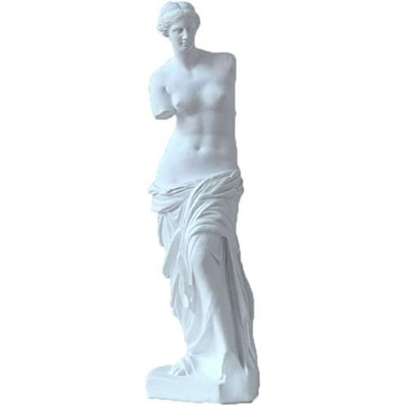Resin Bust Statue Sculpture Home Decoration Souvenir Plaster Model Painting Practice Crafts Home Decoration Statue (Venus Sculpture-28cm Height)