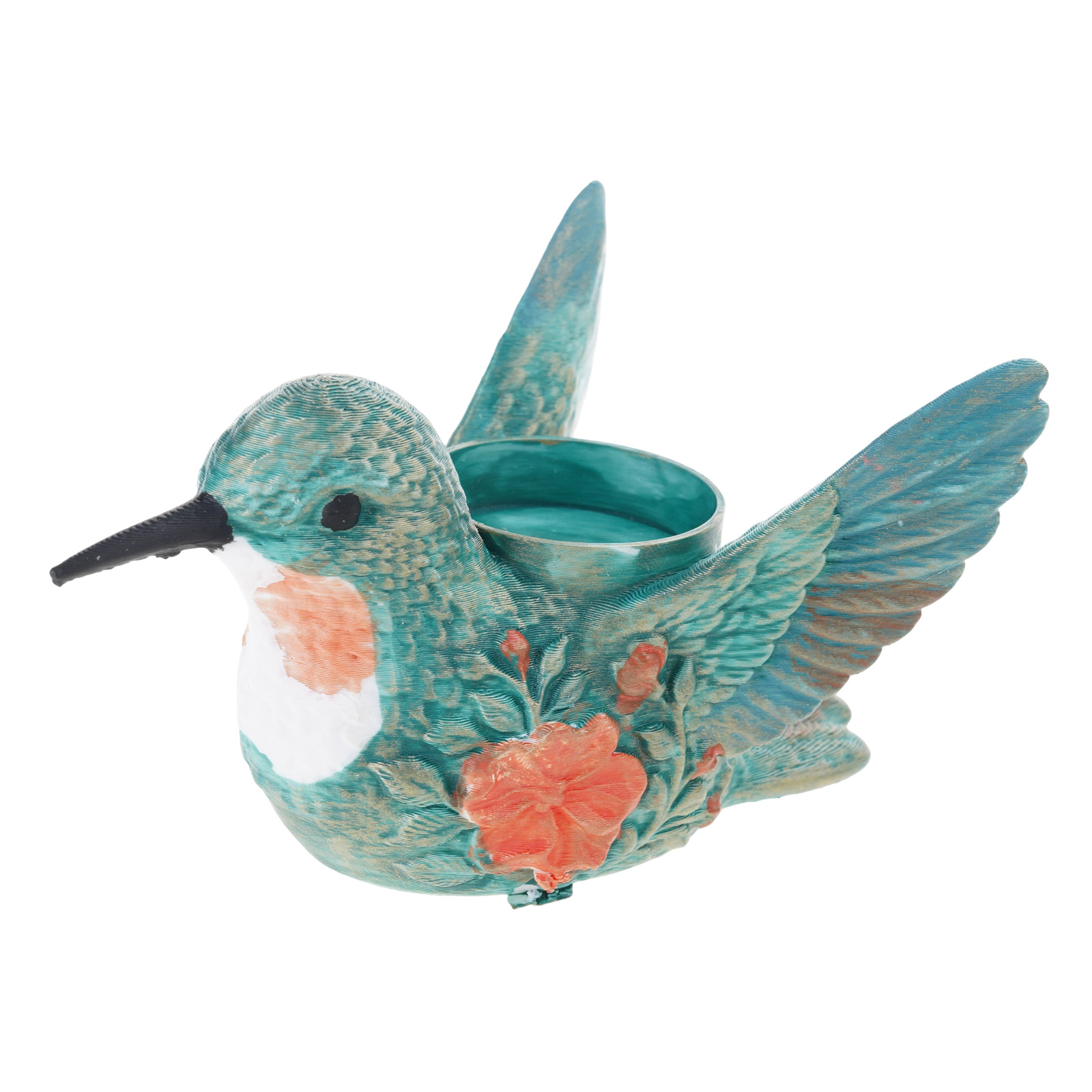 Resin Candlestick Hummingbird Votive Holders Decorative Tealight Holder for Wedding,Parties,Centerpieces