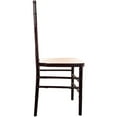thumbnail image 1 of Mahogany Resin Chiavari Chair, 1 of 2