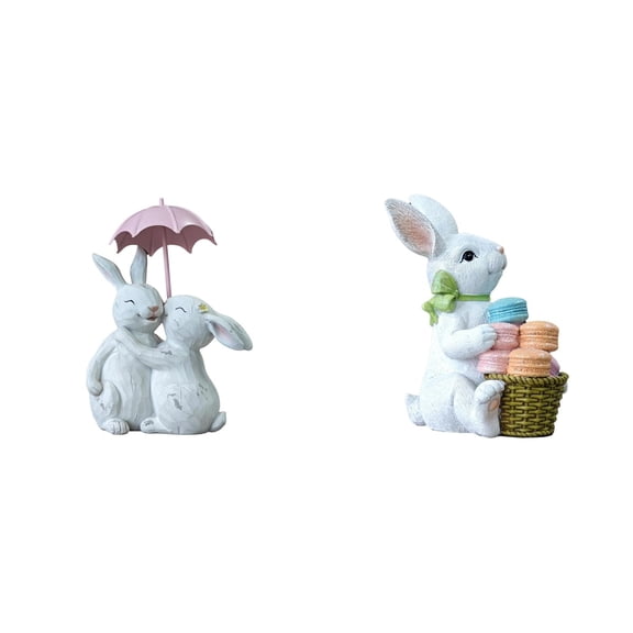 Resin Chicken Figurine Statue, Lifelike Garden and Home Decor for Easter and Spring, Farmhouse Outdoor or Indoor Decorative Accent for Patio, Yard, or Shelf Display