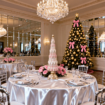 Resin Christmas Tree Ballerina Shoe Tree, Glittered Ballet Ornament, Pink Aesthetic Decor for Home, Ideal Gift and Present for Holiday Season