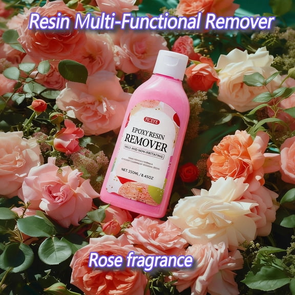 Resin Cleaner Water Softener, Epoxy Resin Remover, Resin Remover Tools, Cleaner for Epoxy Resin, UV Resin, Resin Molds, 8.45oz Epoxy Hand Scrub Cleaner/Hand Soap