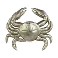 thumbnail image 1 of Resin Crab Figurine Small Matte Silver, 1 of 2