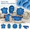 thumbnail image 1 of Resin Craft Silicone Molds, Silicone Molds for Epoxy Resin, Resin Tray Mold, Silicone Molds for Resin Crafts, Reusable Ocean Themed Turtle Silicone Mold for Nautical Garden Yard, 1 of 6