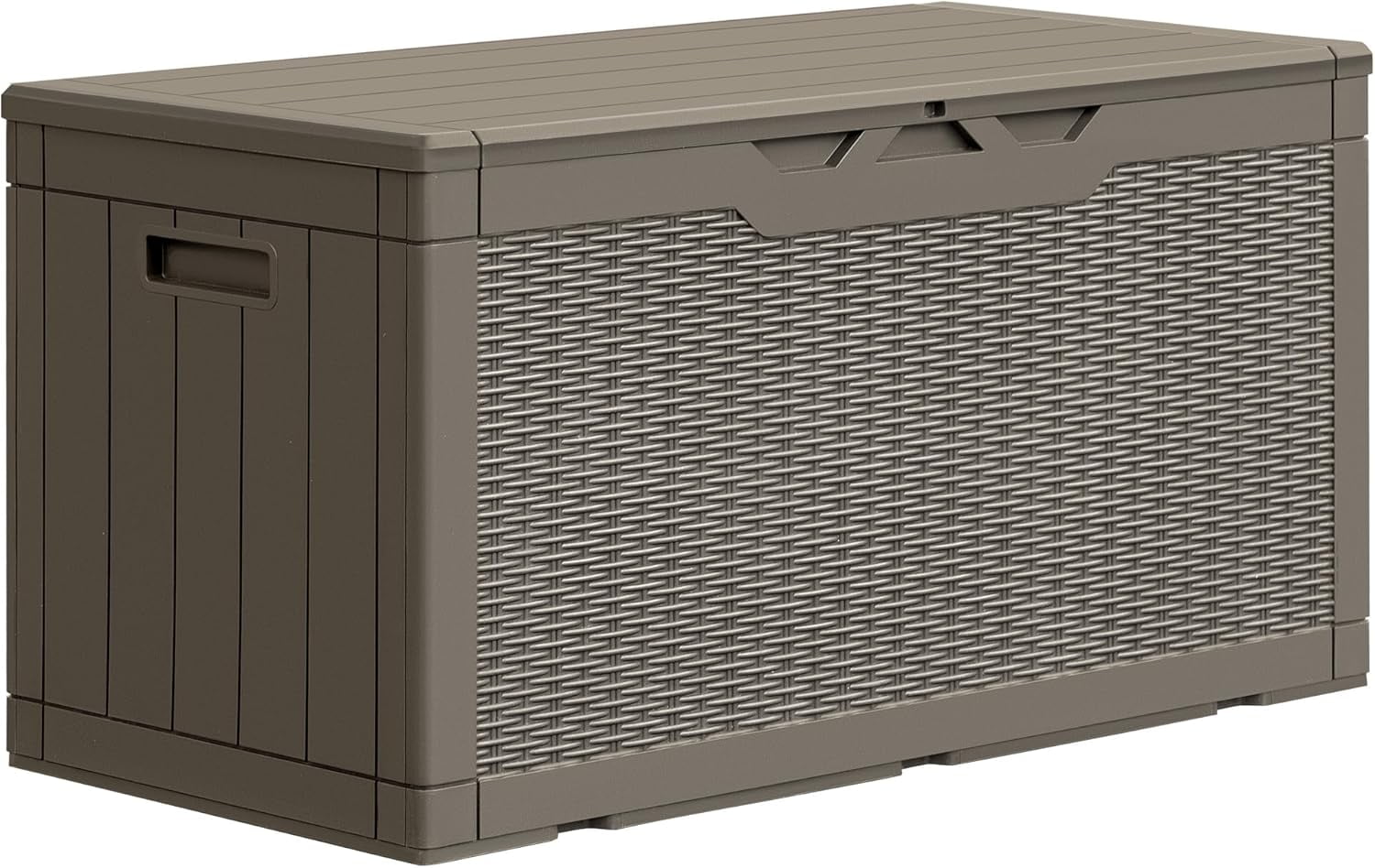 Resin Deck Box,Outdoor Large Storage Box,Weatherproof and Resistant ...