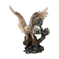 thumbnail image 1 of Resin Eagle Sculpture, Ornament Figurine Collectable Creative Art Craft Display Statue for Desk Home Decor Anniversary Dining Room Cafe Style A, 1 of 8