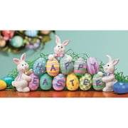 Resin Easter Egg Tabletop - Home Decor - 1 Piece