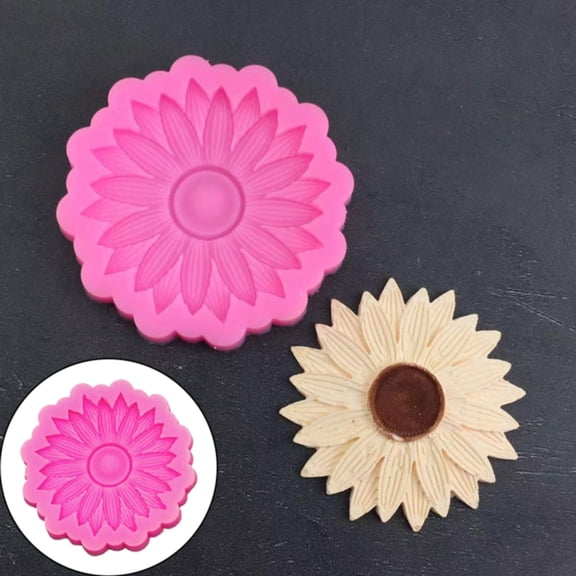 Resin Epoxy Decorative Template Cake Decoration Template with Table for Soft Craft Projects