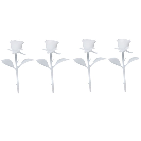 Resin Epoxy Filler Flower Supplies Rose Plastic Roses Miniature Mini Fillers Flowers Filling Material Casting Jewelry