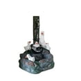 thumbnail image 1 of Resin Family Duck Garden Statue - Decorative Patio Animal Figurine for Lawn Balcony, Whimsical Outdoor Decoration with Mama Duckling Design (5.9x5.9x3.15 Inch)​​, 1 of 6