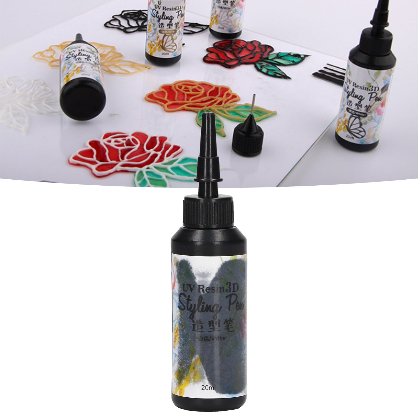 Resin Fast Curing Colored Glue Safe Ultraviolet Curing Epoxy Resin 3D