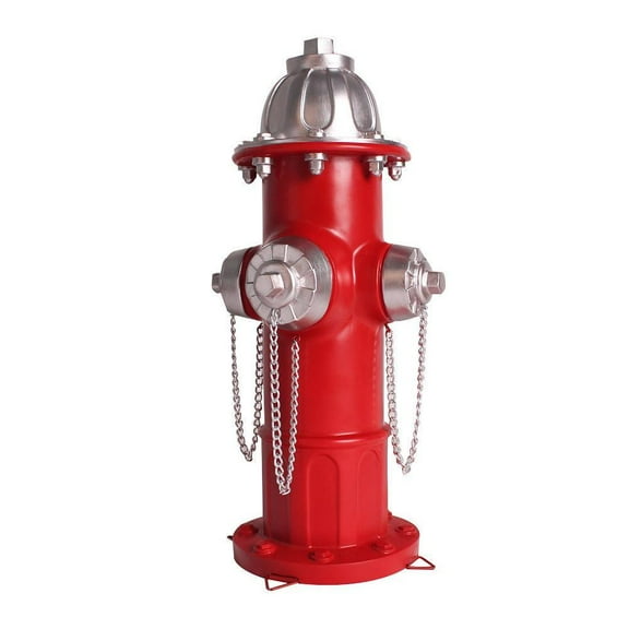 Resin Fire Hydrant Decor for Lawn, Fun Landscape Design, Weather-Resistant, Can be Used as Dog Urine Post, Adds Whimsy to Garden