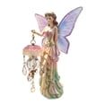 thumbnail image 1 of Resin Flower Fairy Wall Lamp, Nordic Style Home Decor Night Light, Girl Room Dream Bedside Ornament, 1 of 6