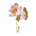 thumbnail image 1 of Resin Flower Wall Hooks, Whimsical Resin Flower Decorative Bathroom Hooks, Vintage Cute Floral Coat Hook, Key, Towel, Scarf, Bag, Robe, Hat for Wall Hanging Things, Entry Heavy Hooks,1Pc,Style A, 1 of 5