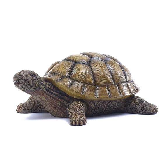 Resin For Turtle Statue Fortune Lucky Fengshui Ornament Art Crafts Decor For Indoor Outdoor Garden Yard Decoration Figurine Birthday Gift Turtle Handicrafts Representing Longevity And Safety