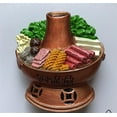Resin Fridge Copper Pot Shabu Lamb Hot Pot Food ,Powerful