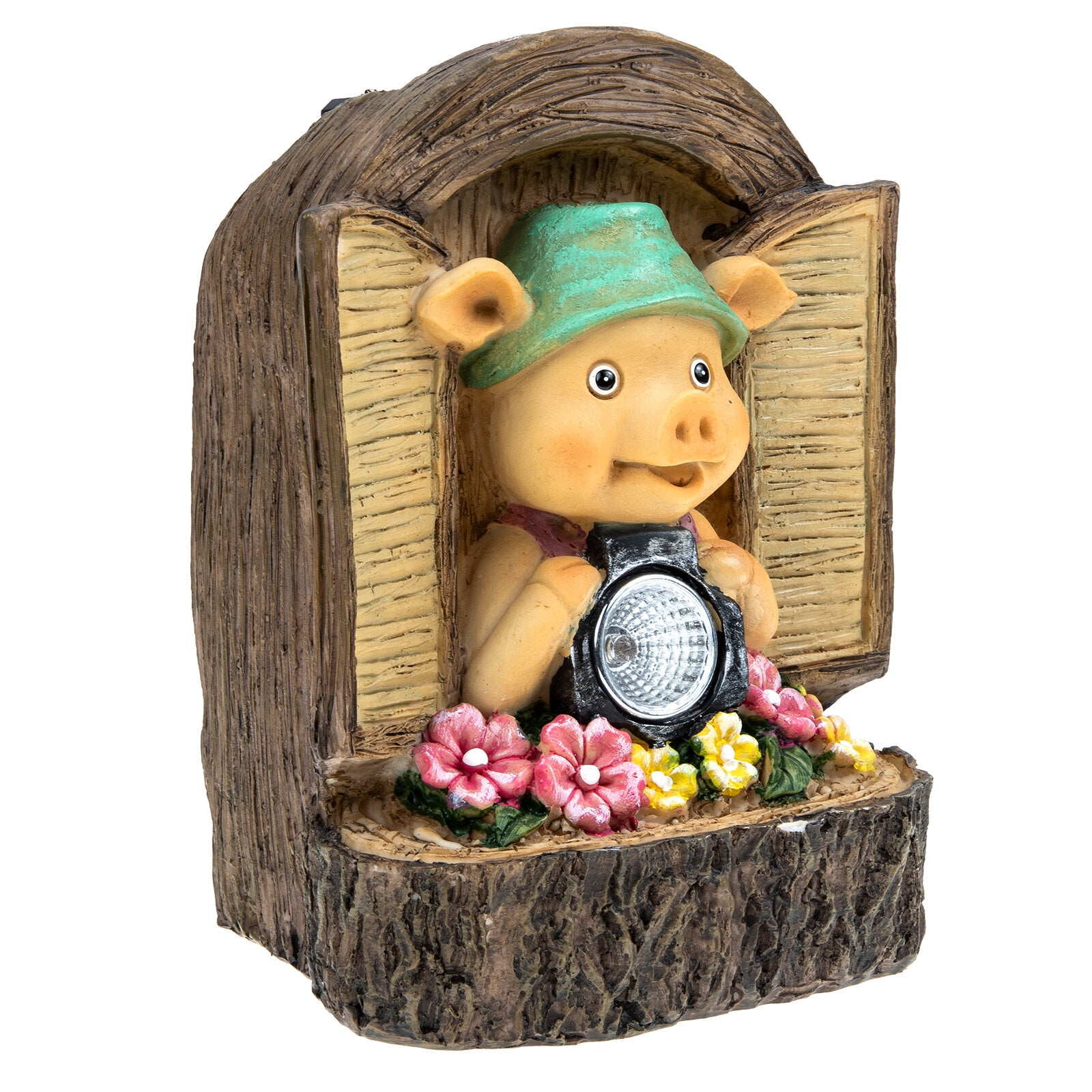 Resin Garden Animal Statue Garden Animal Figurine Lawn Resin Adorable