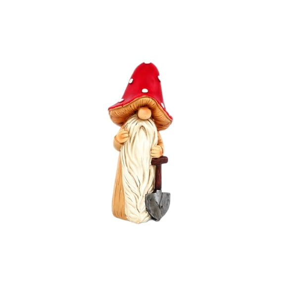 Resin Garden Gnome Statue Welcome Sign Dwarf Figurine Elf Ornament for Outdoor Yard Patio Lawn Porch Home Table Decor
