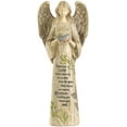thumbnail image 1 of Resin Garden Statue Standing Angel with Bird Garden Statuary for Outdoor Garden Decor, 1 of 6