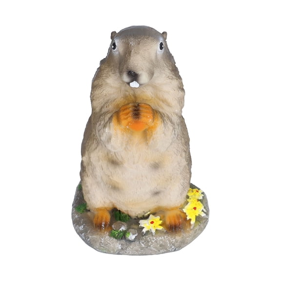 Resin Groundhog Small Ornaments Animal Model Landscape Props Resin Crafts Bonsai Decorations