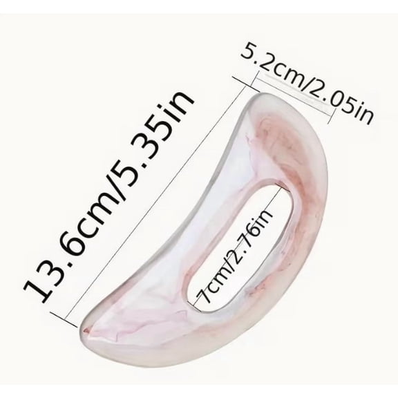 Resin Gua Sha Tool for Face and Body | Lightweight Massage Tool for Enhanced Blood Circulation and Relaxation