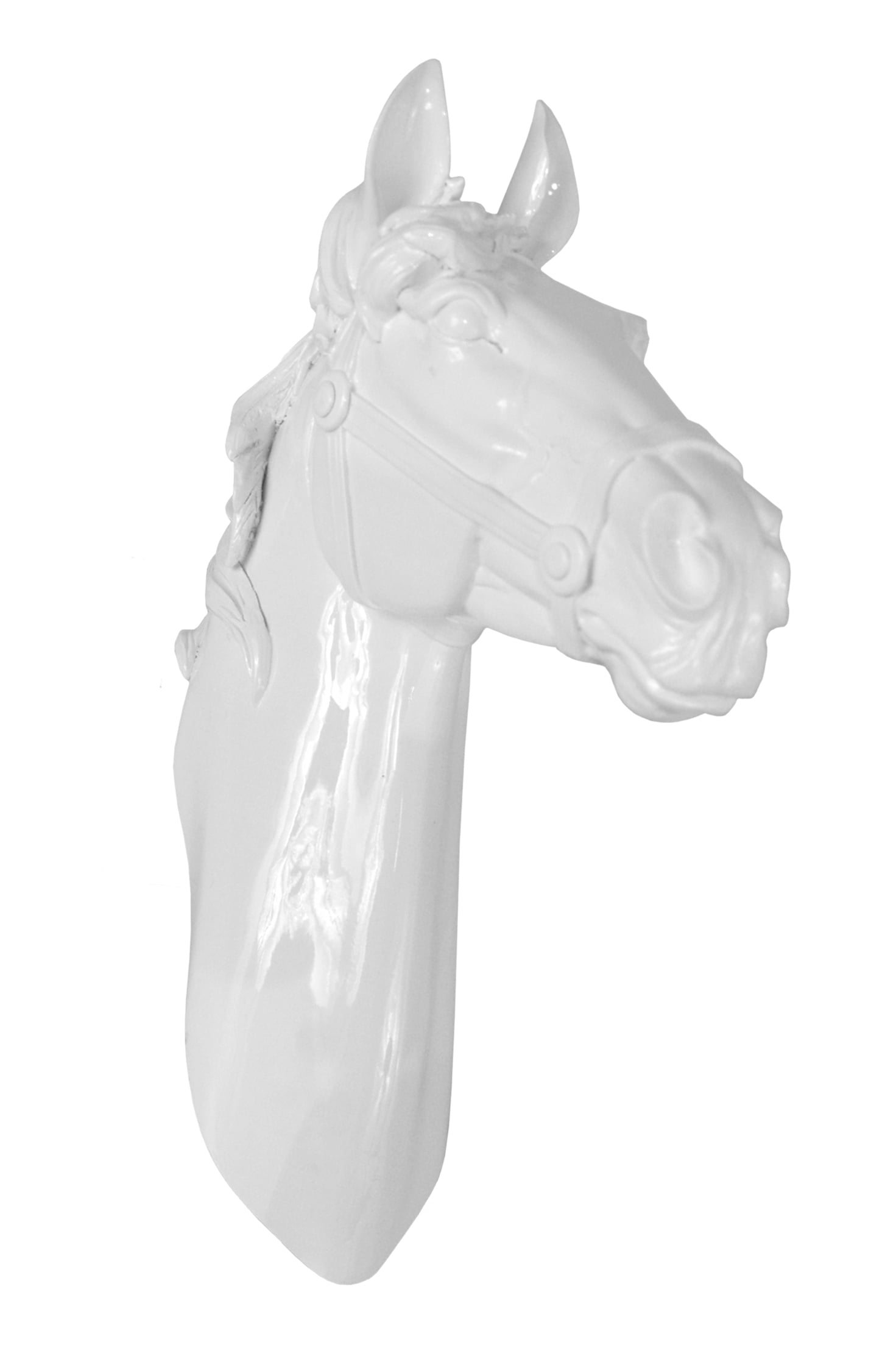 Resin Horse Head Wall Decor