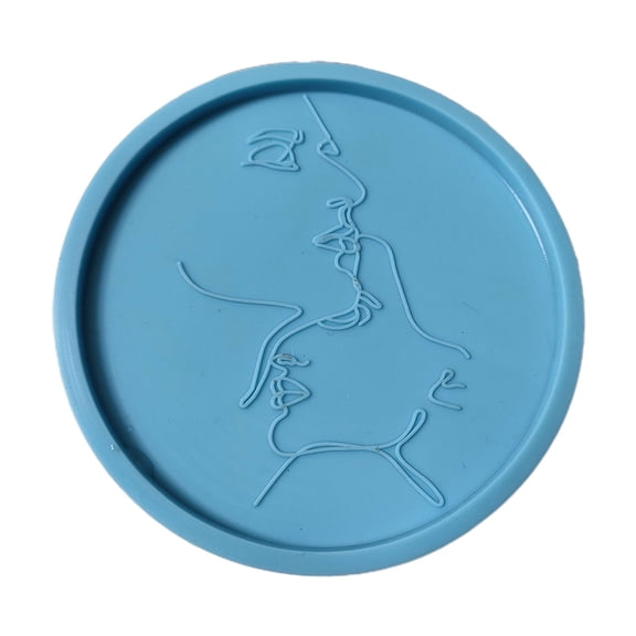 Resin Human Body Coaster Mold Silicone Jewelry Tray Epoxy Resin Casting Mold