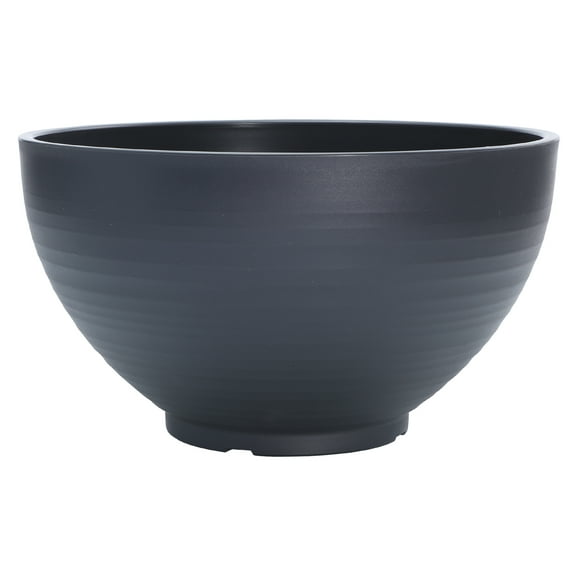 Resin Hydroponic Planter Garden Bowl: Micro Landscape Pot Big Water Lily Container Resin Functional Mini Fish Pond Fountain Bird Bath