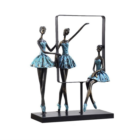 Resin Iron Home Character Decoration Decoration Creative Ballet Girl Ornament Gift Collection