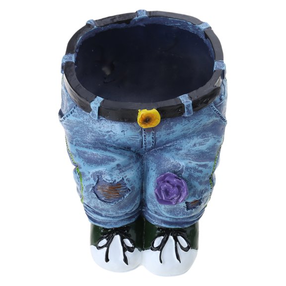 Resin Jeans Planter Resin Jeans Decorations Jeans Flower Succulents Pots Outdoor Indoor Garden Flower Pots