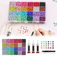 thumbnail image 1 of Resin Jelly Rhinestones Set for Bedazzling Multicolor Flatback Gems for Diamond Art Bedazzler Kit with 3 Pcs Jewelry Glue1 Pcs tweezers1 Pcs Pickup Pen for Nail Art Crafting Book Makeup (24000Pcs), 1 of 6