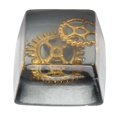 thumbnail image 1 of Resin Keycap HandMade CorrosionResistant Universal Mechanical Keyboard Accessories(Black Gear ), 1 of 8