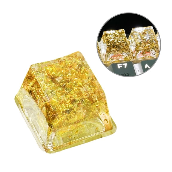 Resin Keycap OEM Profile for Mechanical Keyboards Backlights Keycap Translucently Keycap For Game Computer Keycaps 1PC