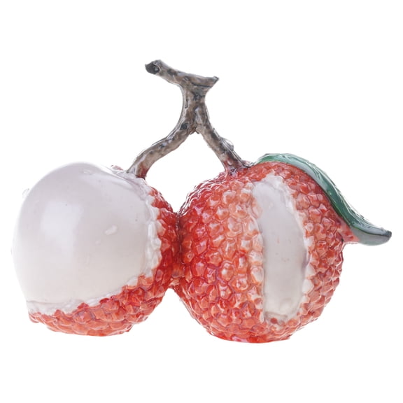Resin KungFu Tea Set Tea Table Tea Ceremony Tea Play Ornaments Color-changing Litchi Tea Pet Figurines Crafts for Tea