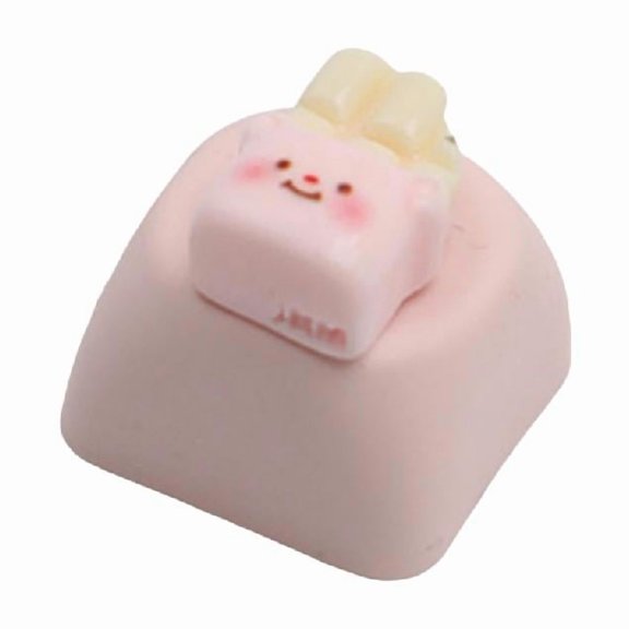 Resin Mechanical Keyboards Keycaps Lovely 3D Cartoon Bear ESC Keycap