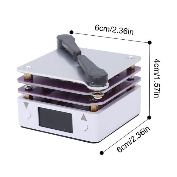 Resin Melting Tool Digital 20V 65W Soldering Hot Plate, Digital Electric Preheat Soldering Station with Precise Temperature Control for LED Bead Soldering, Phone Repair, Lab Use