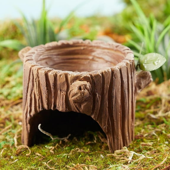 Resin Miniature Fairy Garden Tree StumpPlanter