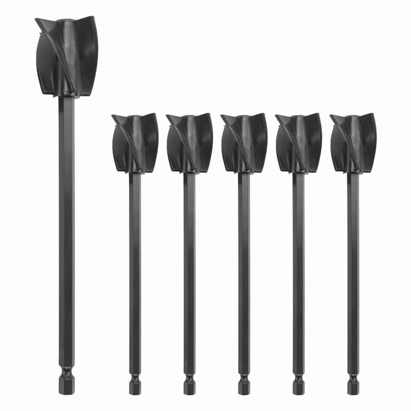 Paint Mixer Drill Attachment Resin Mixer Epoxy Mixer Paddles - 6