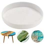 Resin Mold Tray, DIY Table Mold Epoxy Table Mold for Round Table, Charcuterie Board, Cutting Board, DIY Art Home Decoration