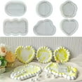 thumbnail image 1 of JDH silicone Bubble Tray Coaster Resin Craft Mold Silicone Mold Table Organizer Coaster DIY Gypsum Daily Decoration Art Mold, 1 of 9