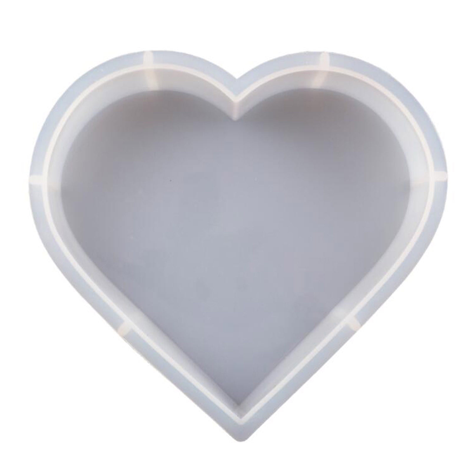 Resin Molds Silicone,8.3x8x2inch Heart Shaped Epoxy Resin Casting Craft Mold for Flower Bouquet Preservation,Large Silicone Molds for Resin Casting Craft(C)