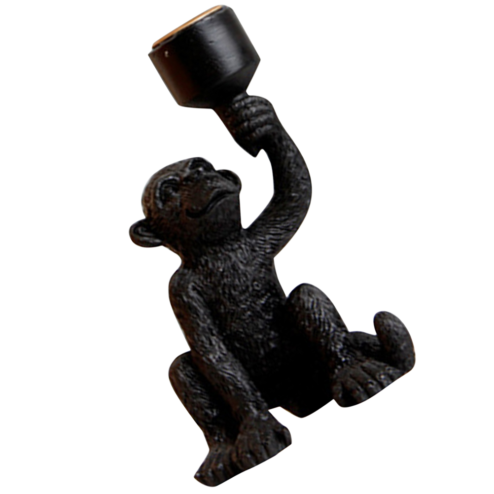 Resin Monkey Candle Holder Wedding Ceremony Decorations Halloween