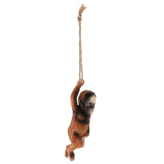 Resin Monkey Statue Garden Ornament Outdoor Decor Crafts Gardening Decoration The Tree Homedecor