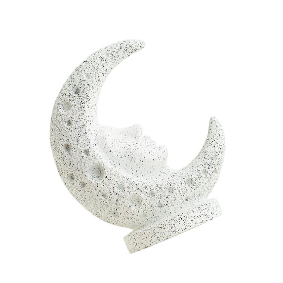 Resin Moons Statue Figurines Decorative Objects Moons Goddesses Sculptures Ornament Collectible Figurines Gift Women Men