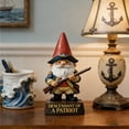 thumbnail image 1 of Resin Nautical Sailing Ornament Desktop Decorative, Figurine for Office Desk Living Room Home Decor, Creative Sea Voyage Sculpture Tabletop Accent for Home Decor Styling, 3.9in, Multicolor, 1 of 5