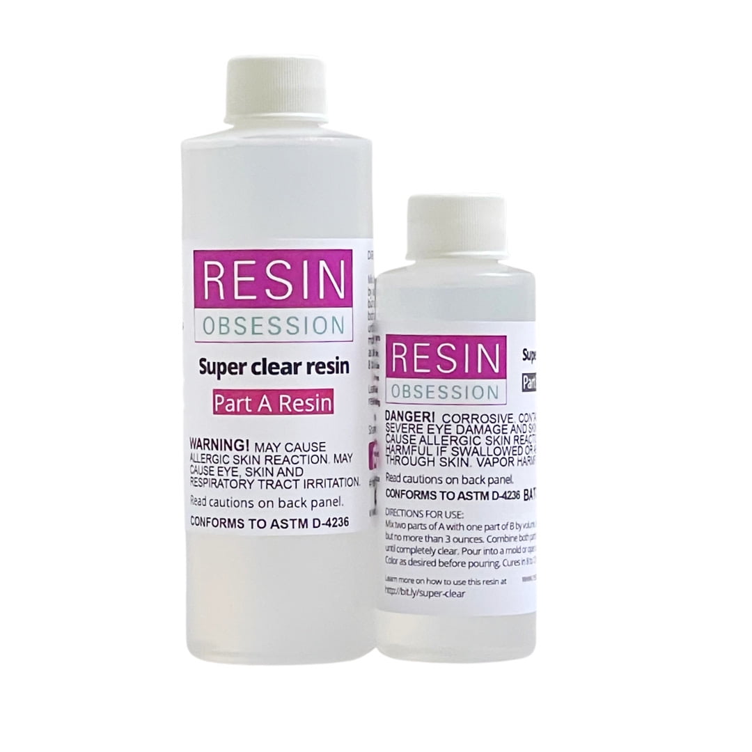 Resin Obsession Super Clear Epoxy Resin for Small Mold and Crafting