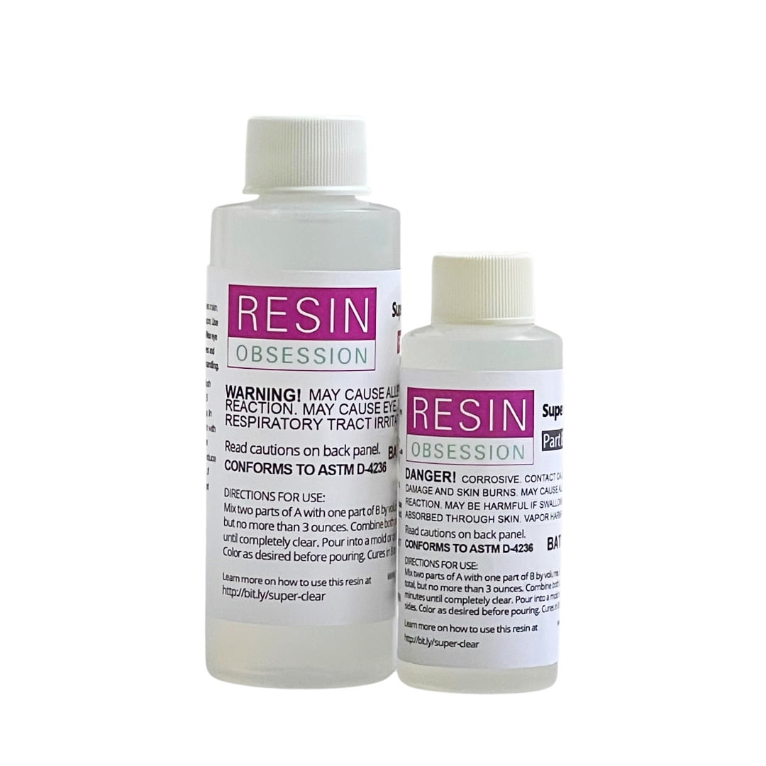 Resin Obsession Super Clear Resin demo and review 