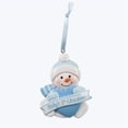 thumbnail image 1 of Resin Ornaments - Snowbaby Ornament - Babys 1St Christmas Blue, 1 of 1