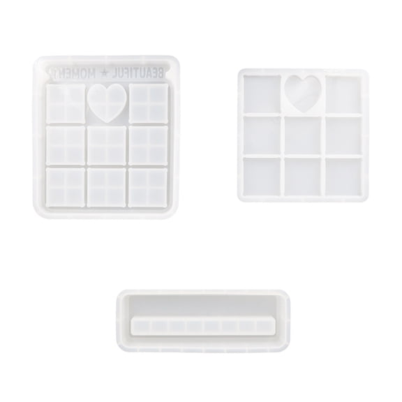 Rectangle Mirror Photo Frame Ornaments Silicone Molds Suitable for Epoxy Resin Diy Craft Jewelry Making Home Decorations
