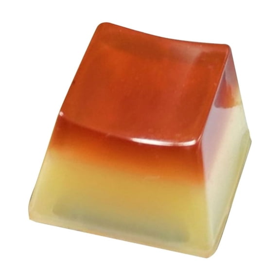 Resin Puddings Translucent Keycap 3D Jelly Drop Glues Backlit Shine Through Keycap for Mechanical Gaming Keyboards